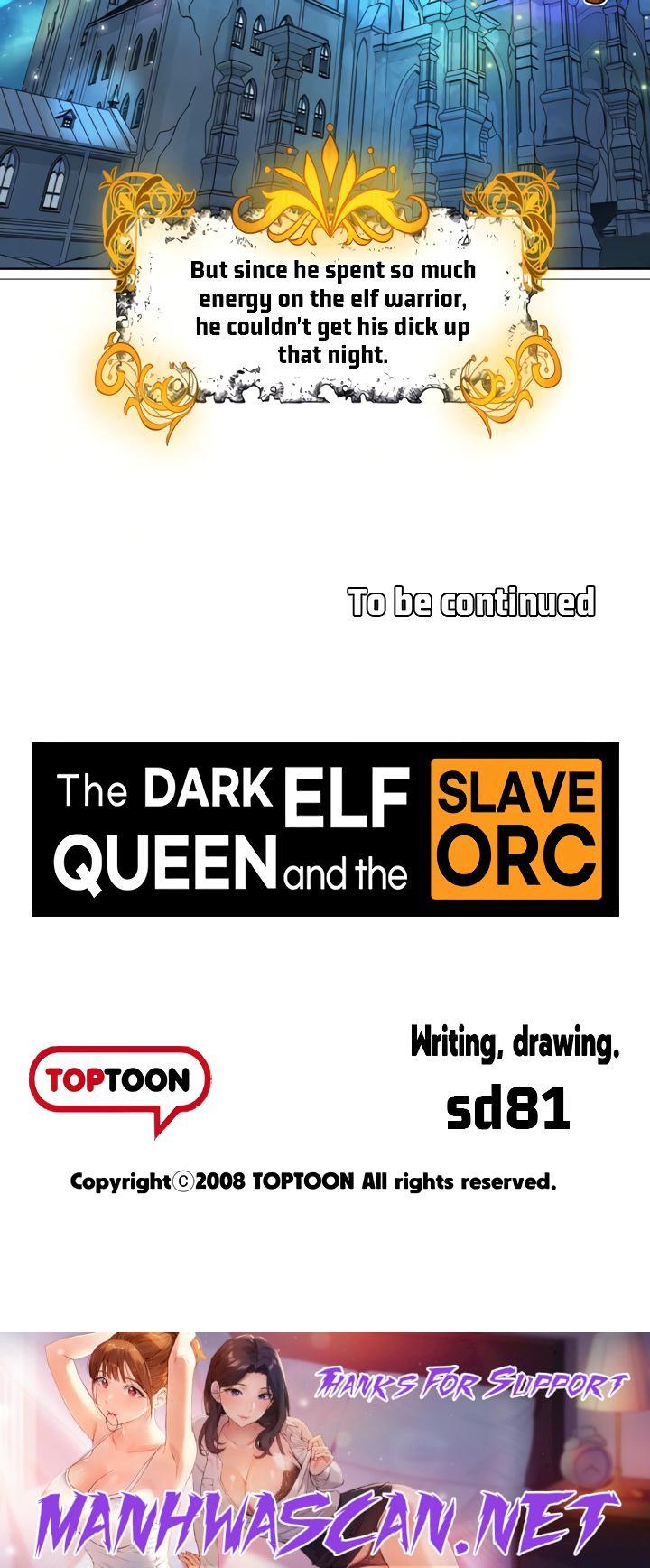 The DARK ELF QUEEN and the SLAVE ORC - Chapter 27 Page 33